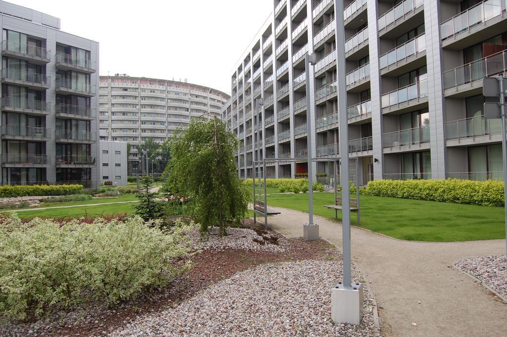 Apartament Triton Park Varsóvia Exterior foto